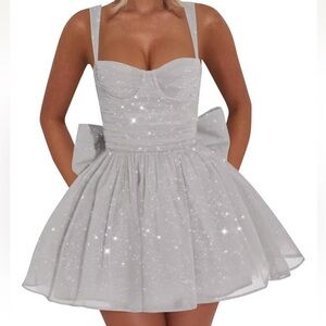 Elegant Glitter Dress